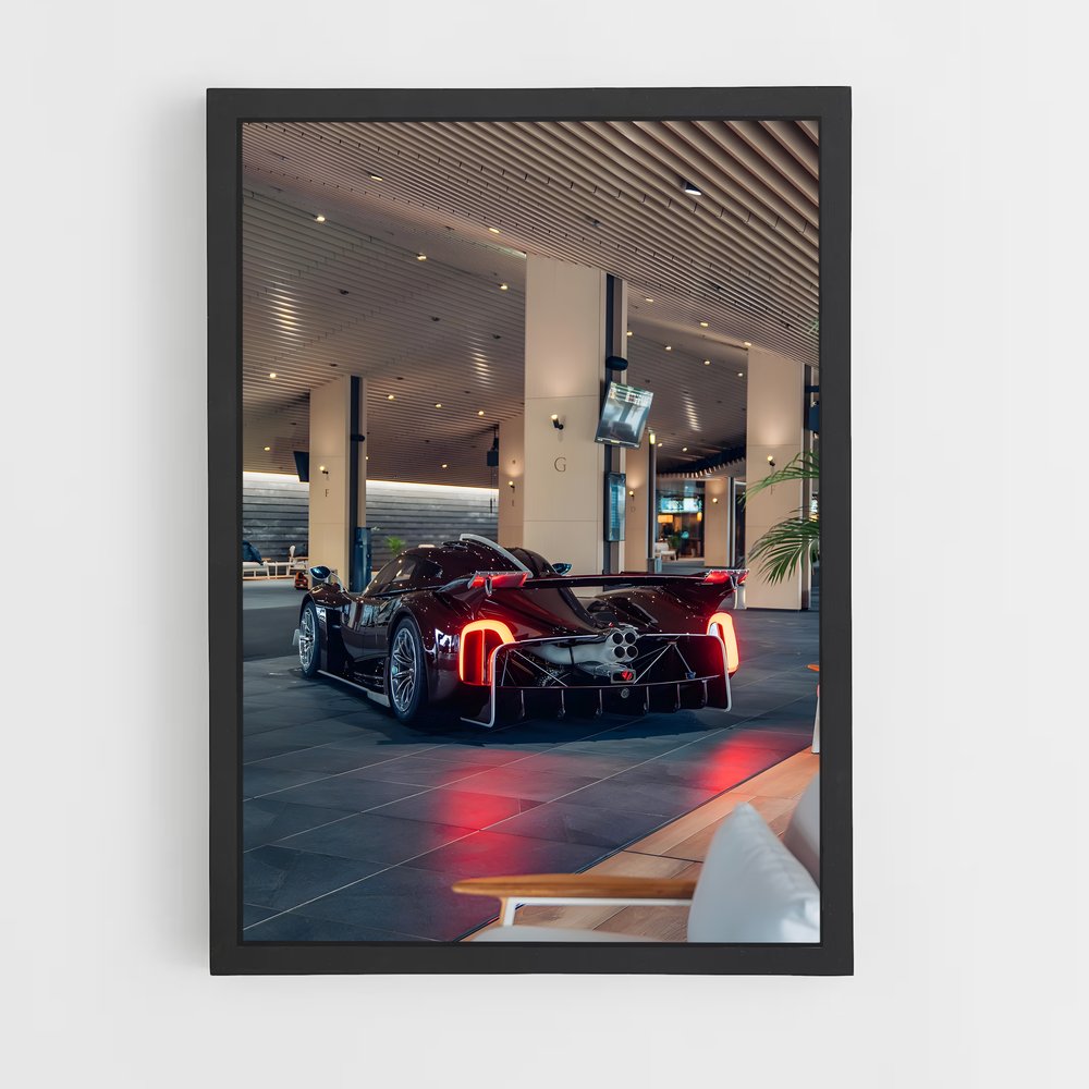 Poster Huayra Allure – affiche Pagani (vue 2)